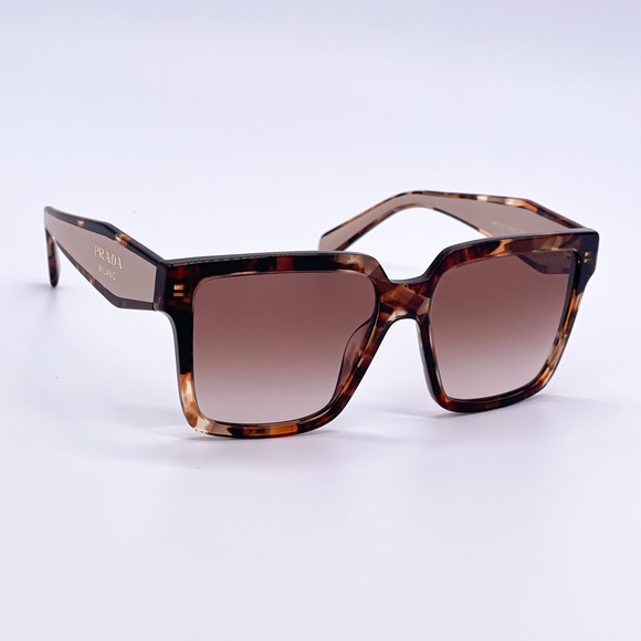 NEW PRADA PR24ZS 07R0A6 WOMEN PRADA BROWN SUNGLASSES SPR 24Z NEW PR24ZSF main image 11